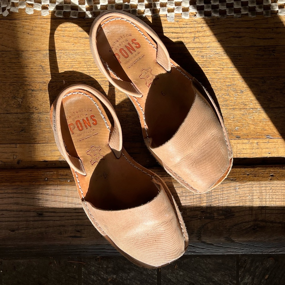 Nude Pons Avarcas sandals